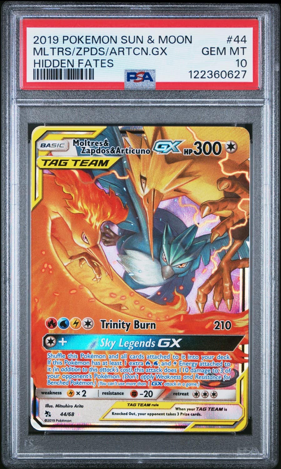 Moltres & Zapdos & Articuno Gx