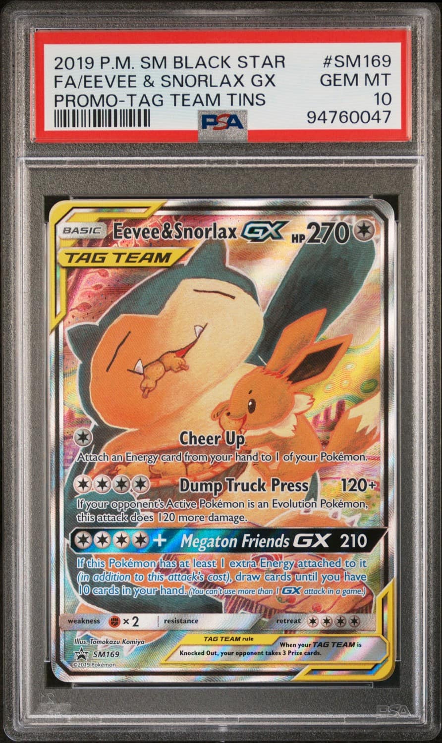 Eevee & Snorlax Gx