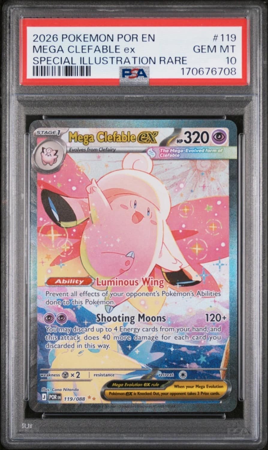 Mega Clefable Ex