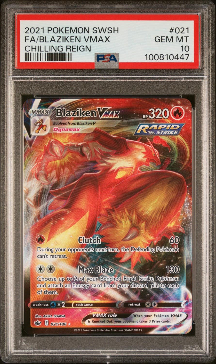 Blaziken Vmax