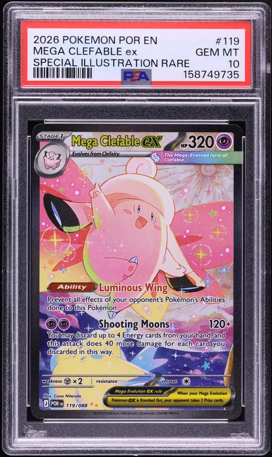 Mega Clefable Ex