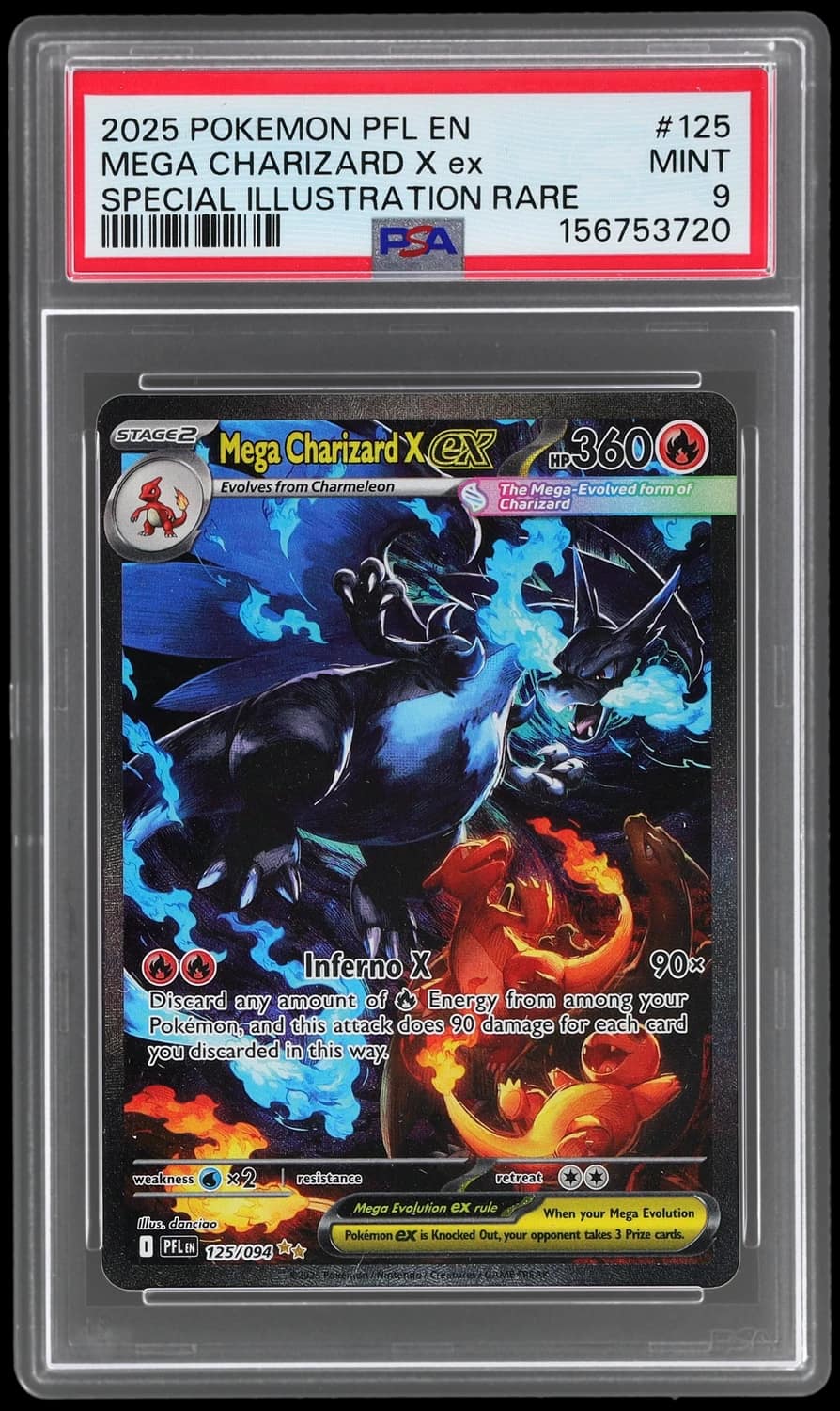 Mega Charizard X Ex