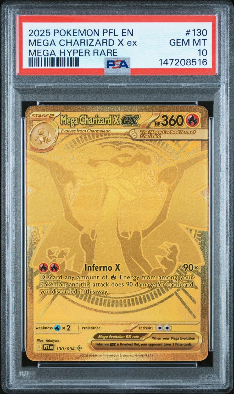Mega Charizard X Ex