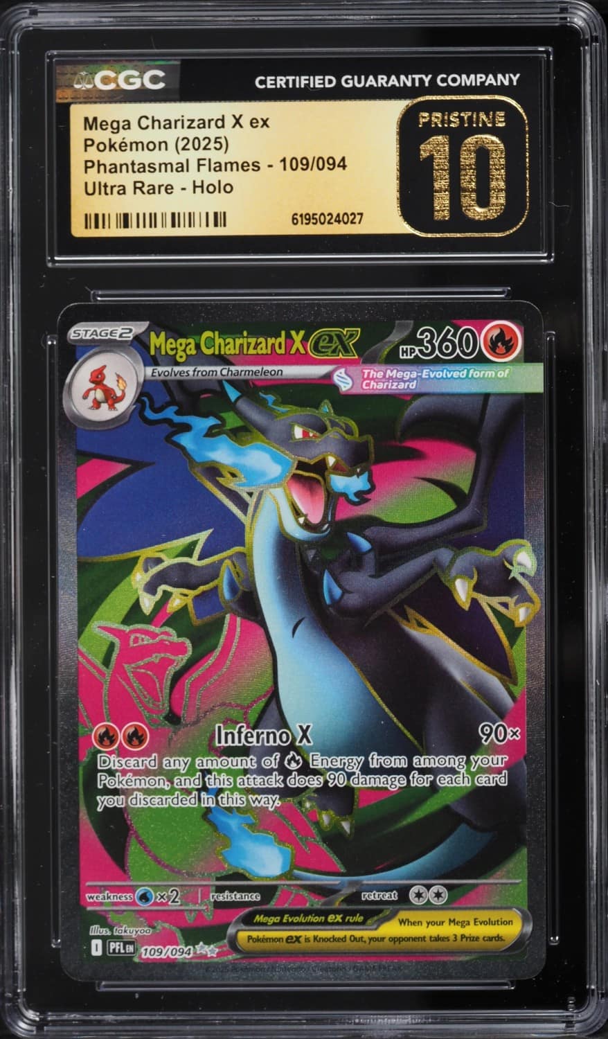 Mega Charizard X Ex