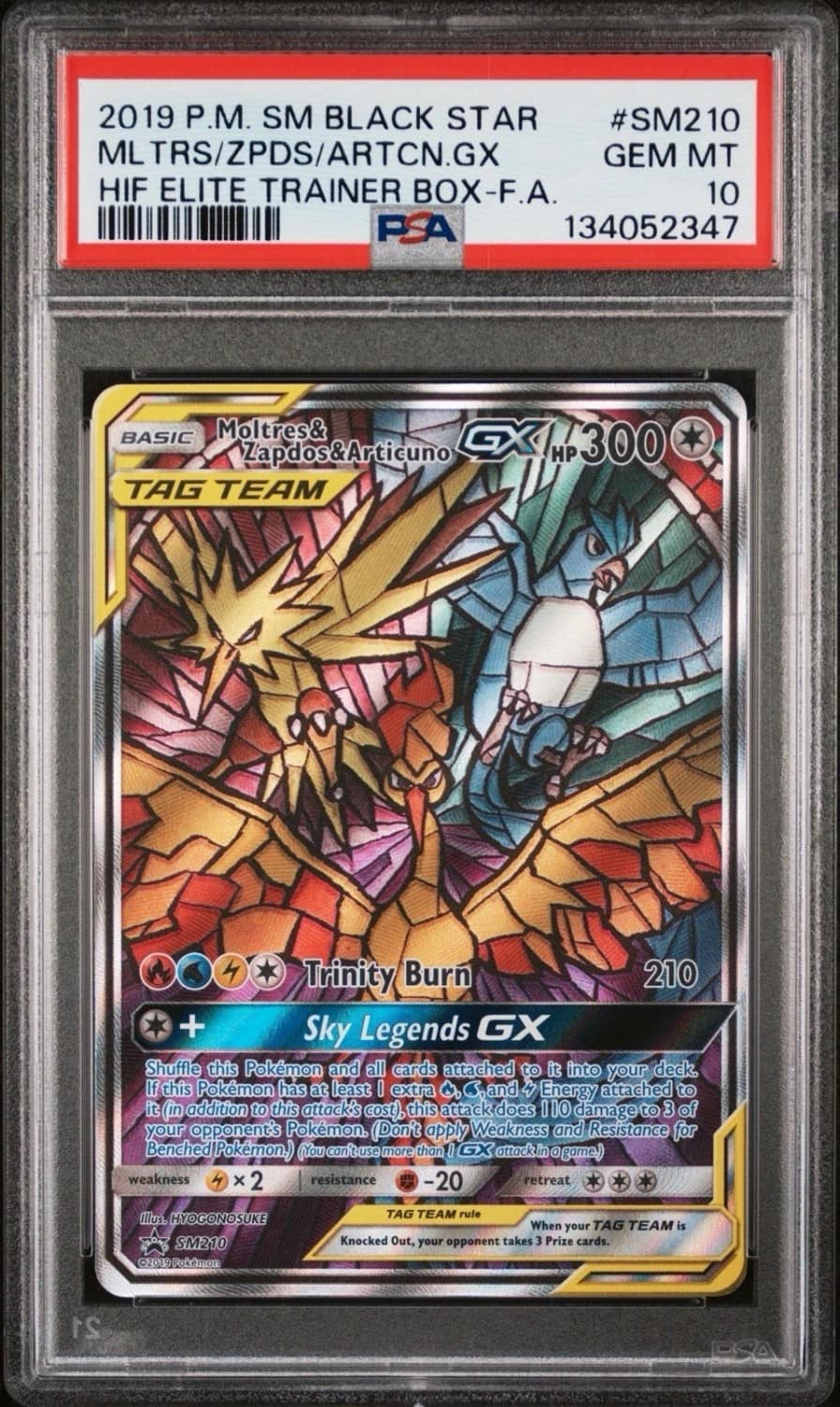 Moltres & Zapdos & Articuno Gx