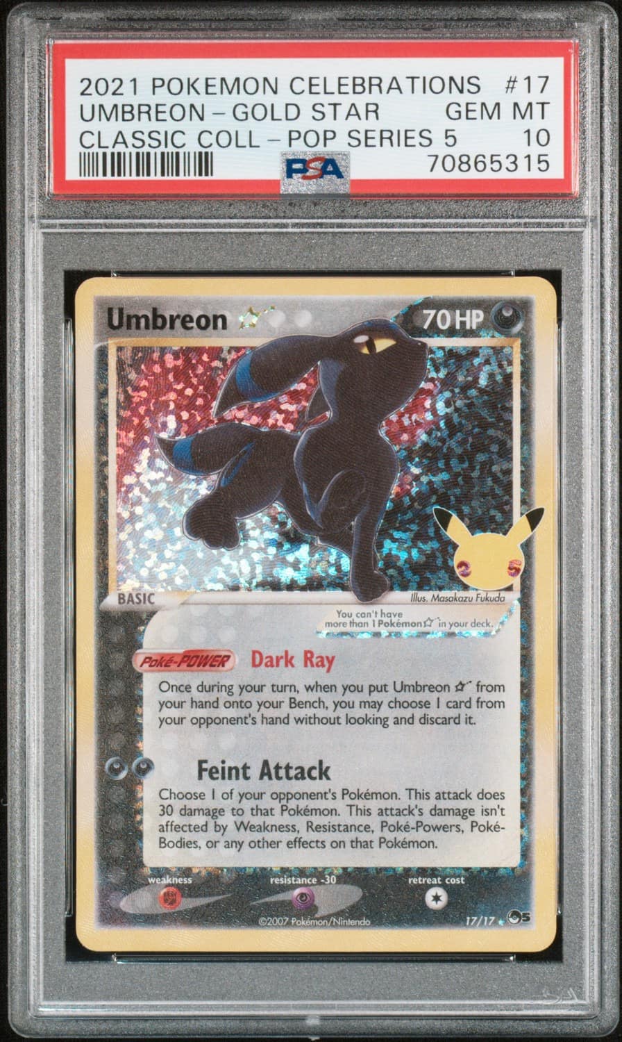 Umbreon-Gold Star