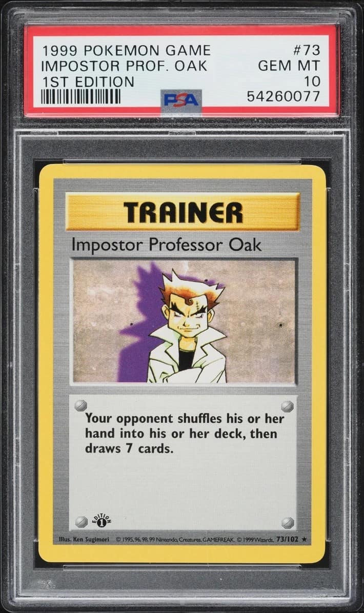 Impostor Professor Oak