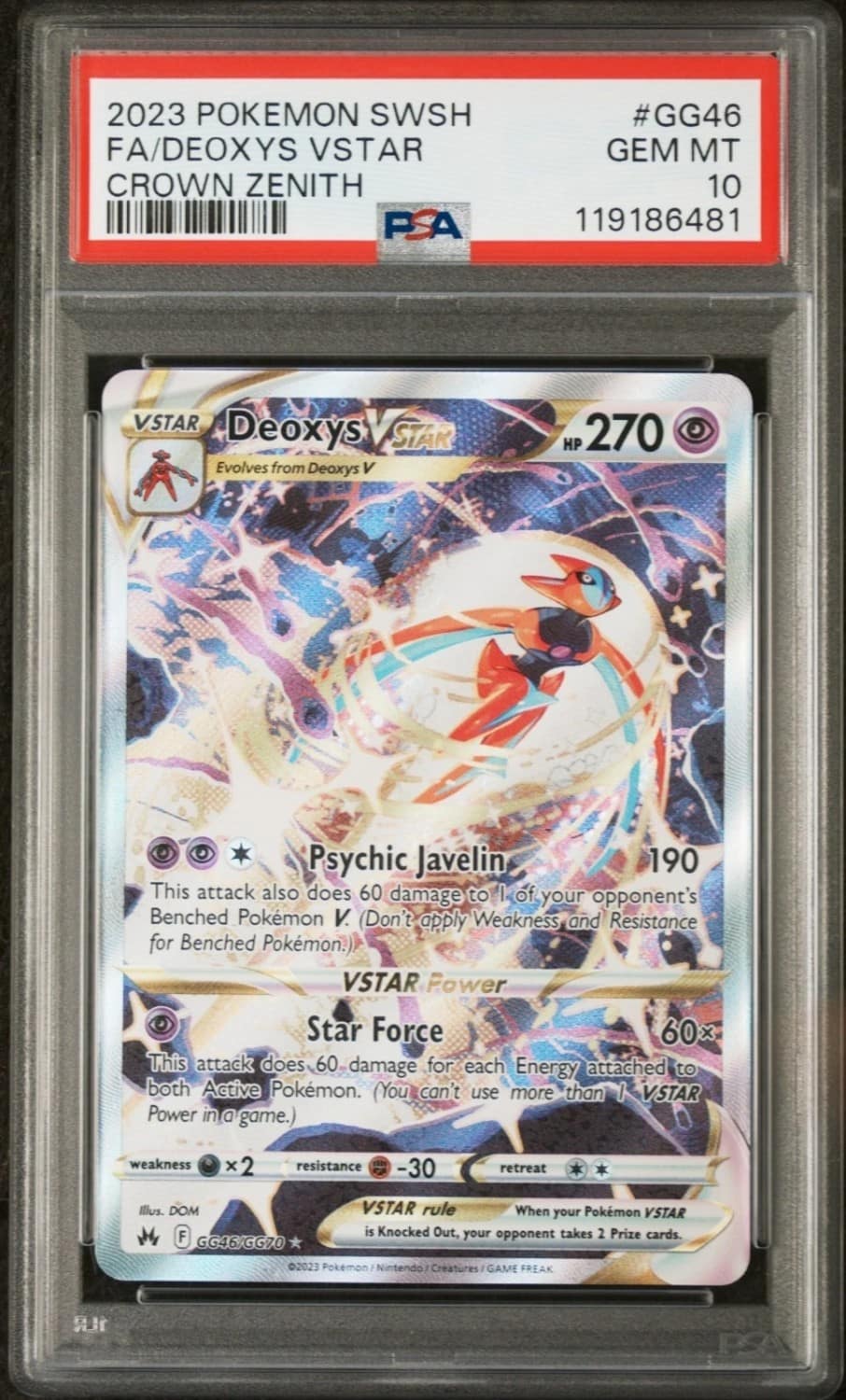 Deoxys Vstar