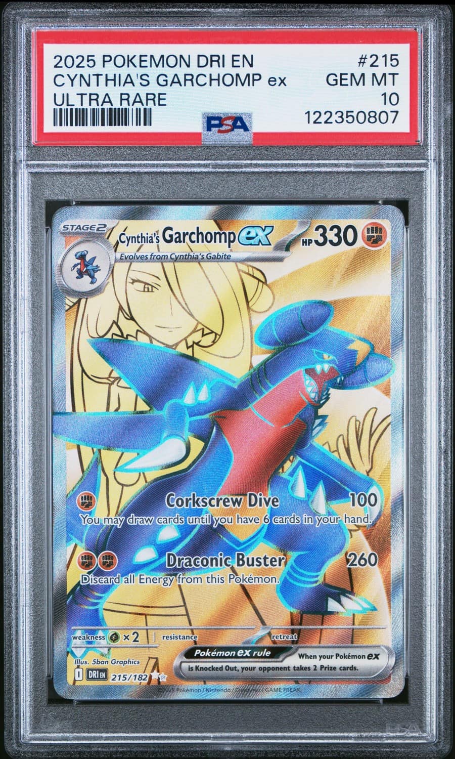 Cynthia'S Garchomp Ex