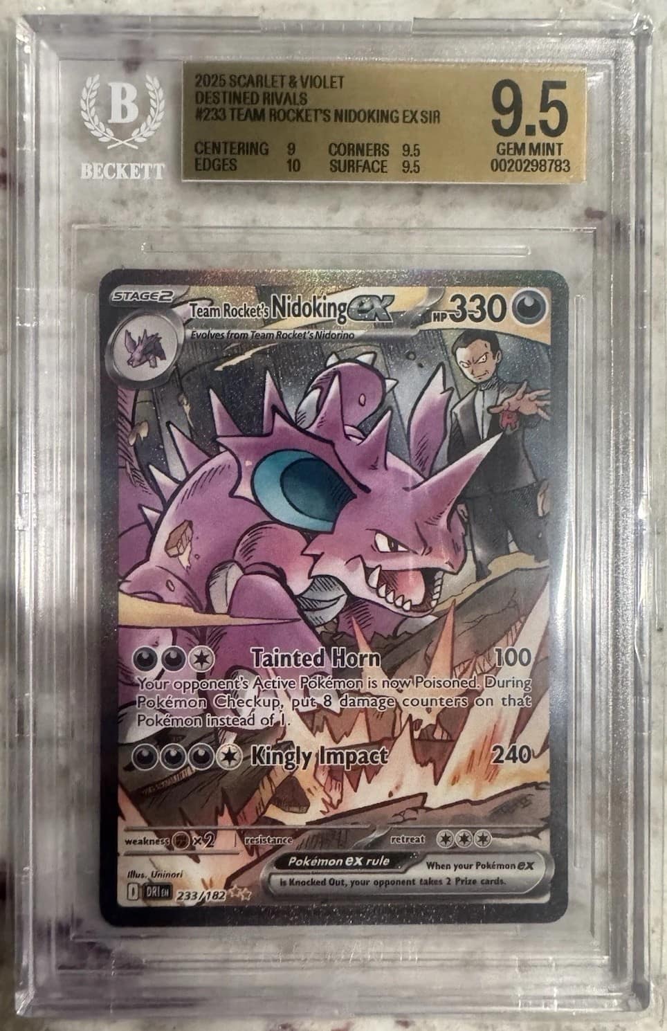 Rocket'S Nidoking Ex