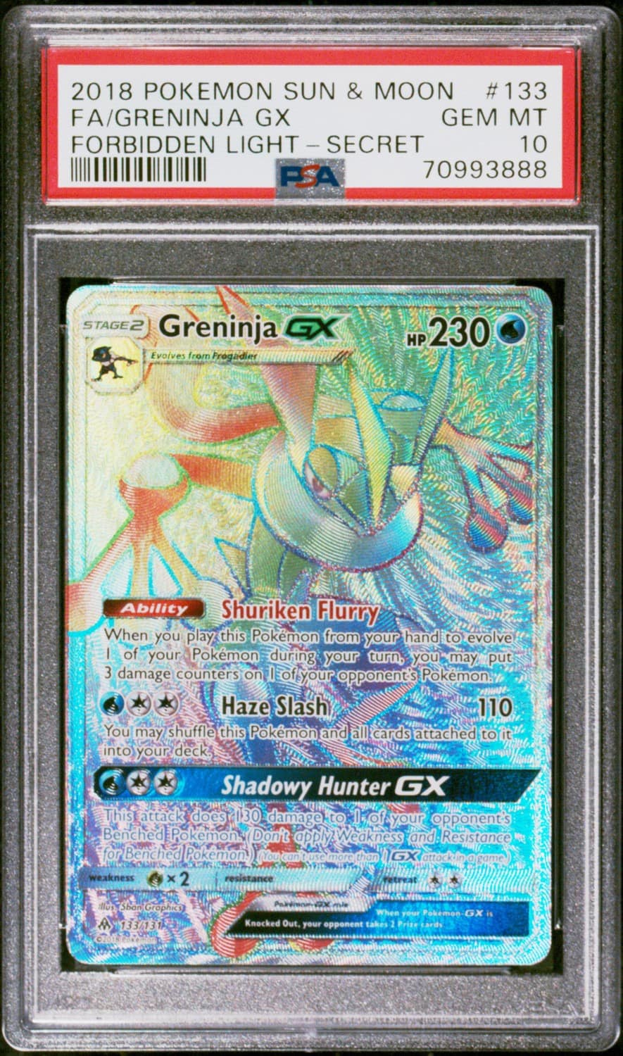Greninja Gx