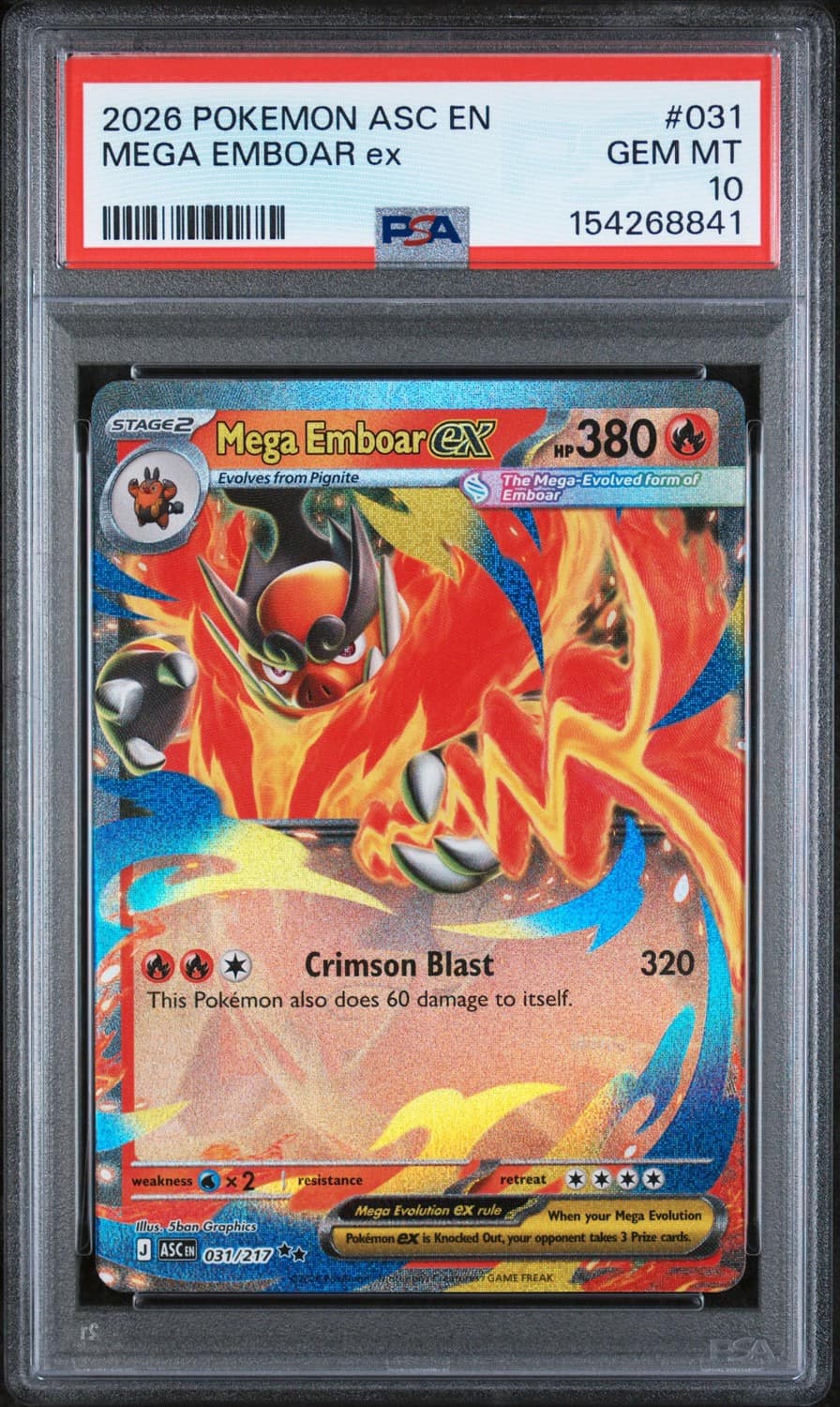 Mega Emboar Ex