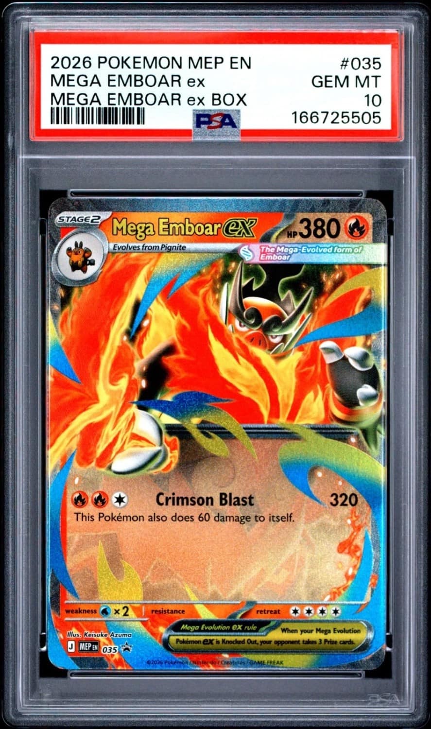 Mega Emboar Ex