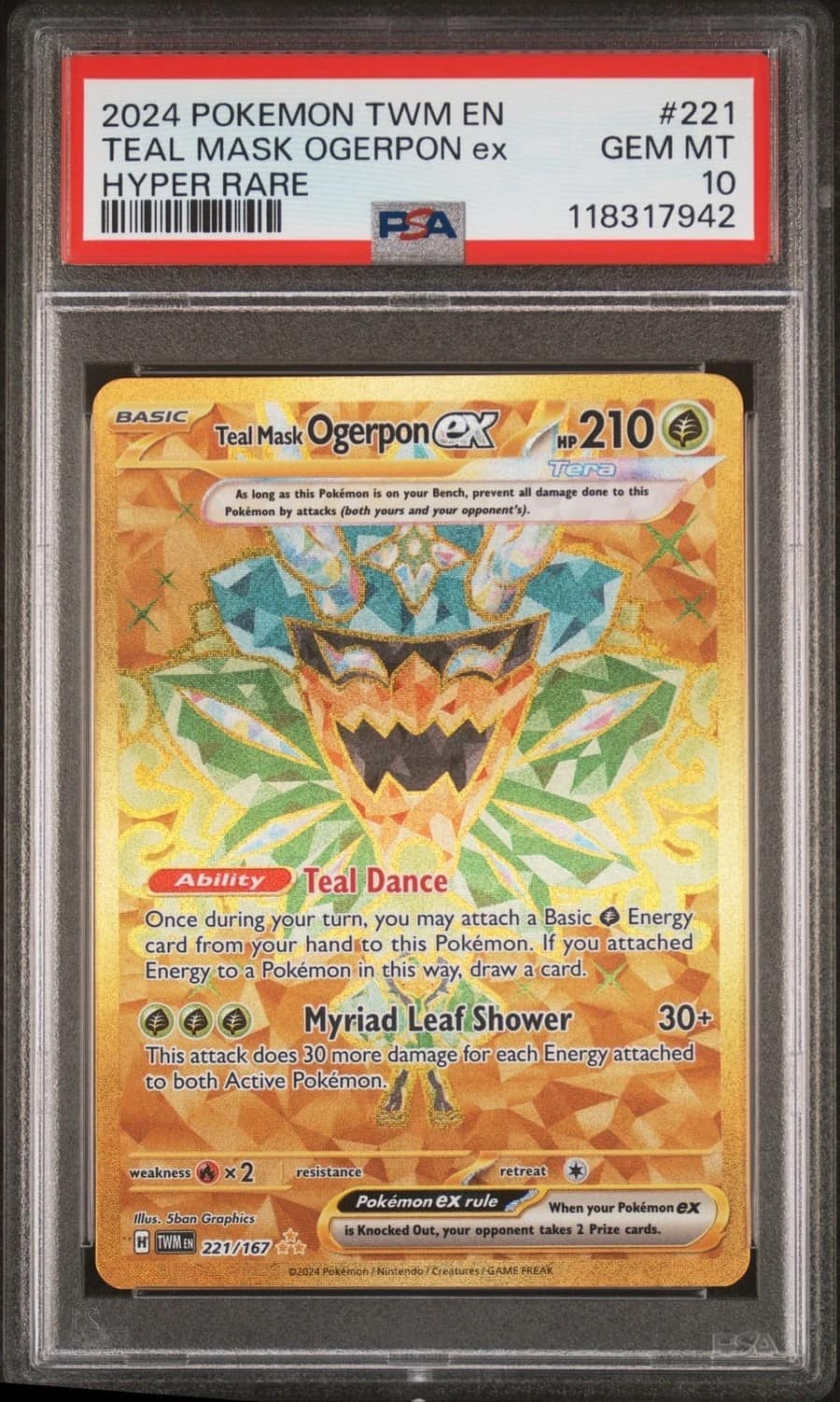 Teal Mask Ogerpon Ex