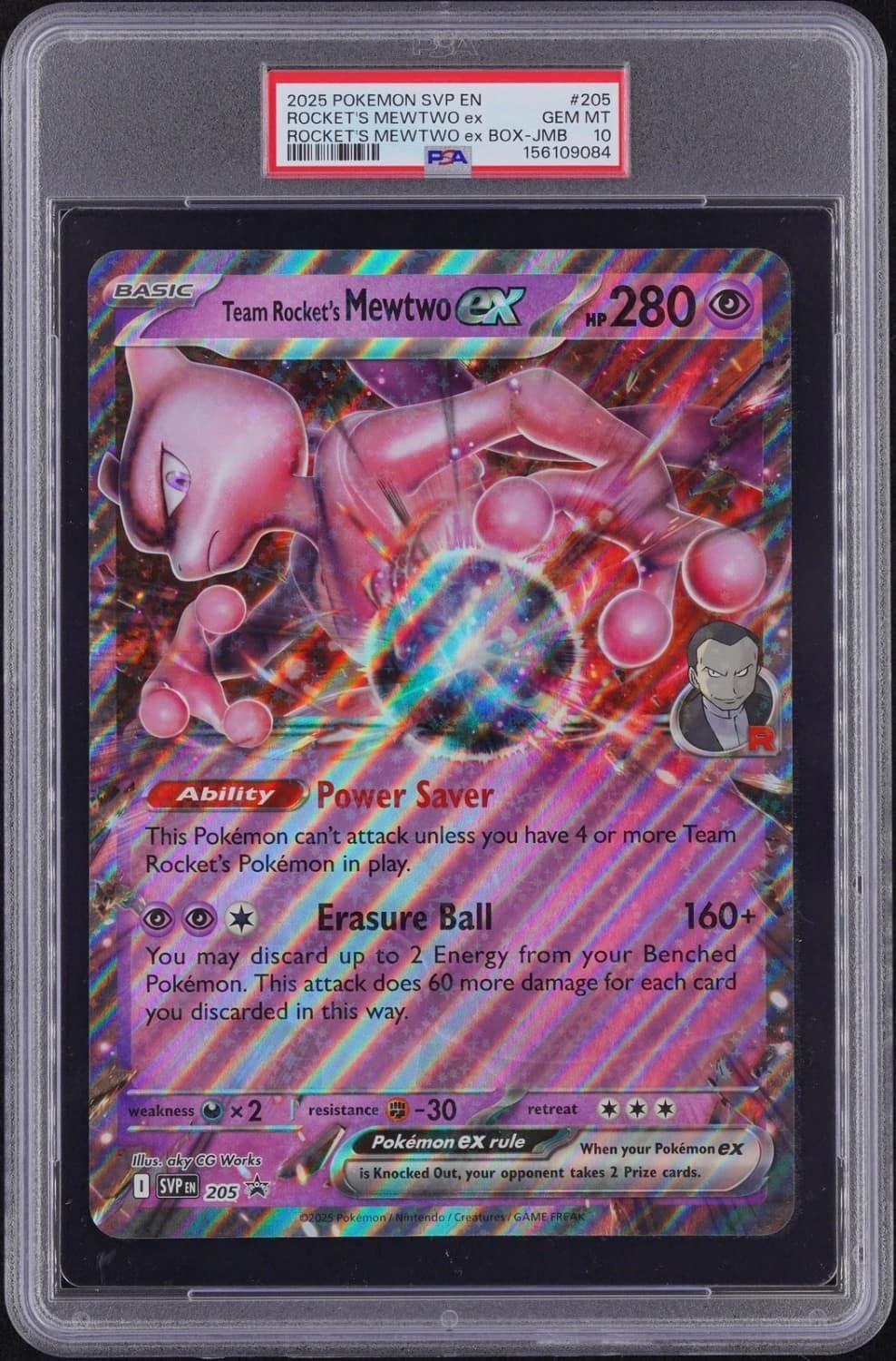 Rocket'S Mewtwo Ex