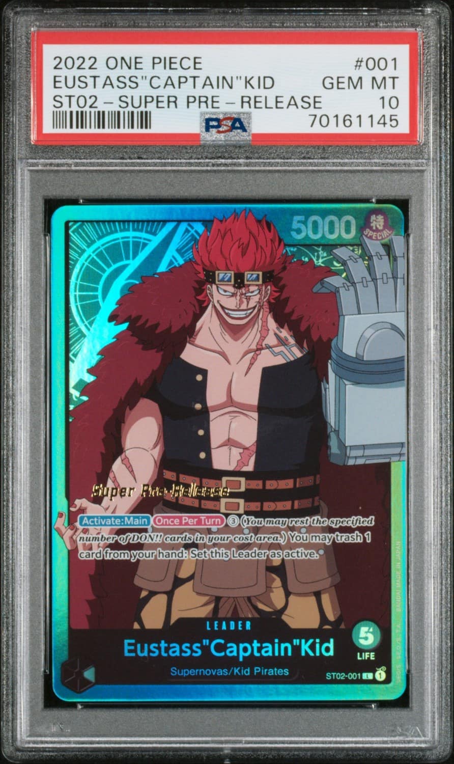 Eustass "captain" Kid