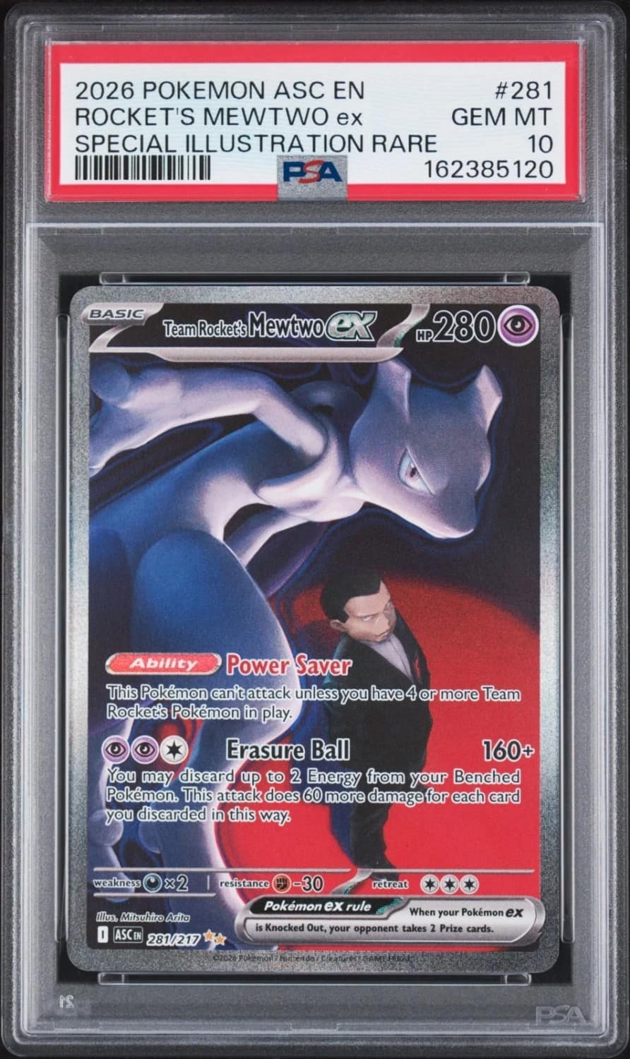 Rocket'S Mewtwo Ex