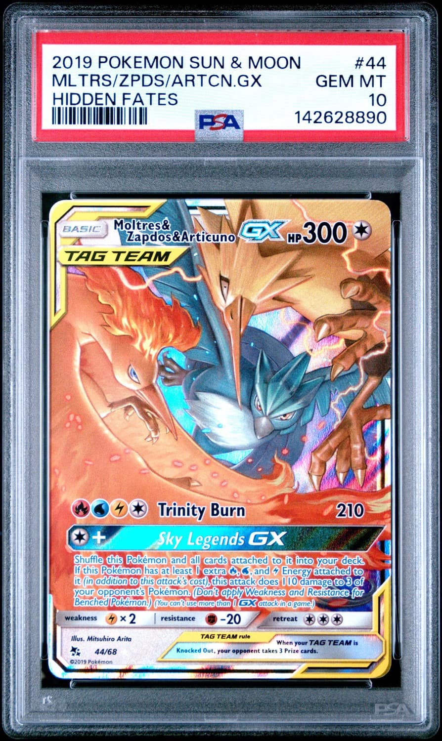 Moltres & Zapdos & Articuno Gx