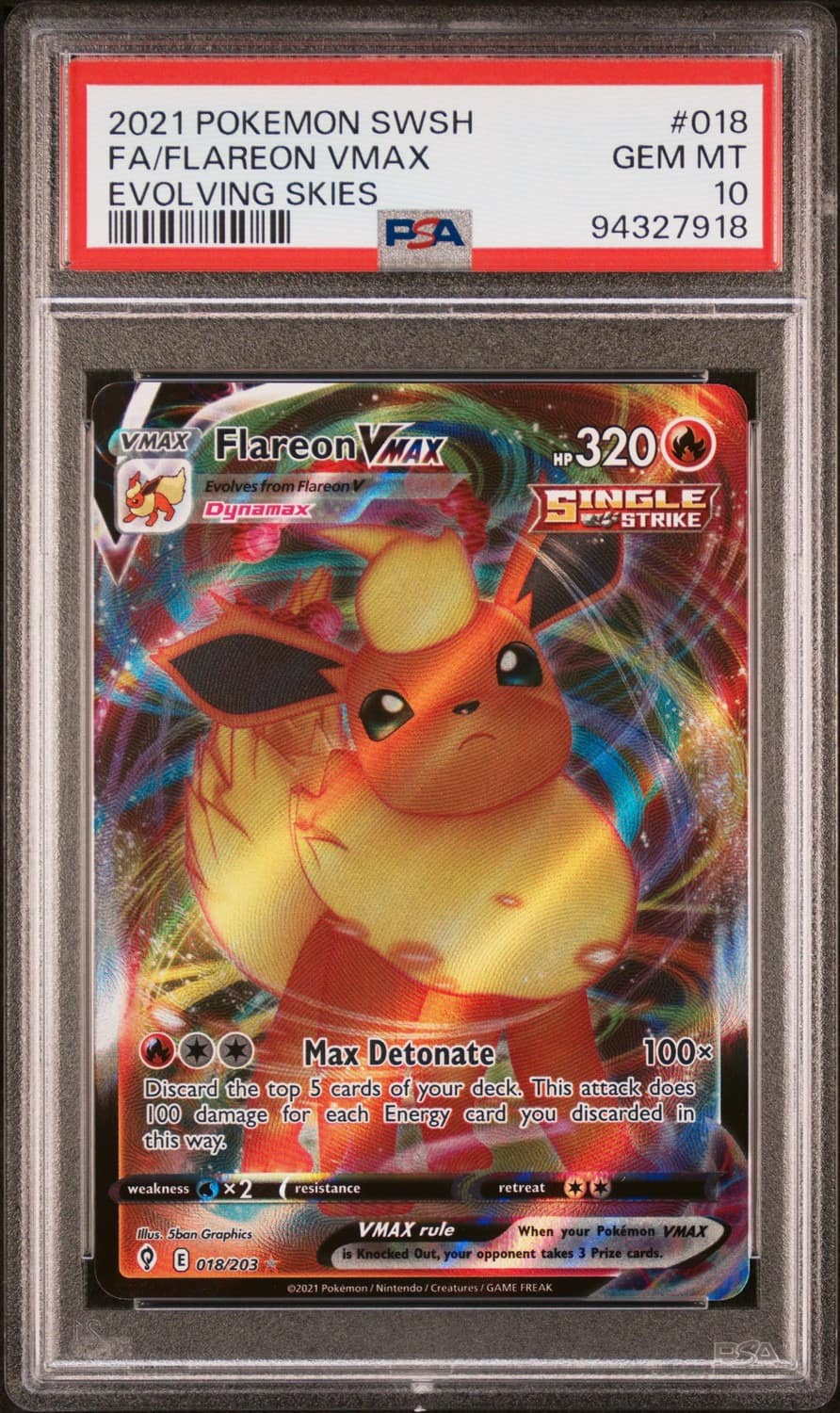Flareon Vmax