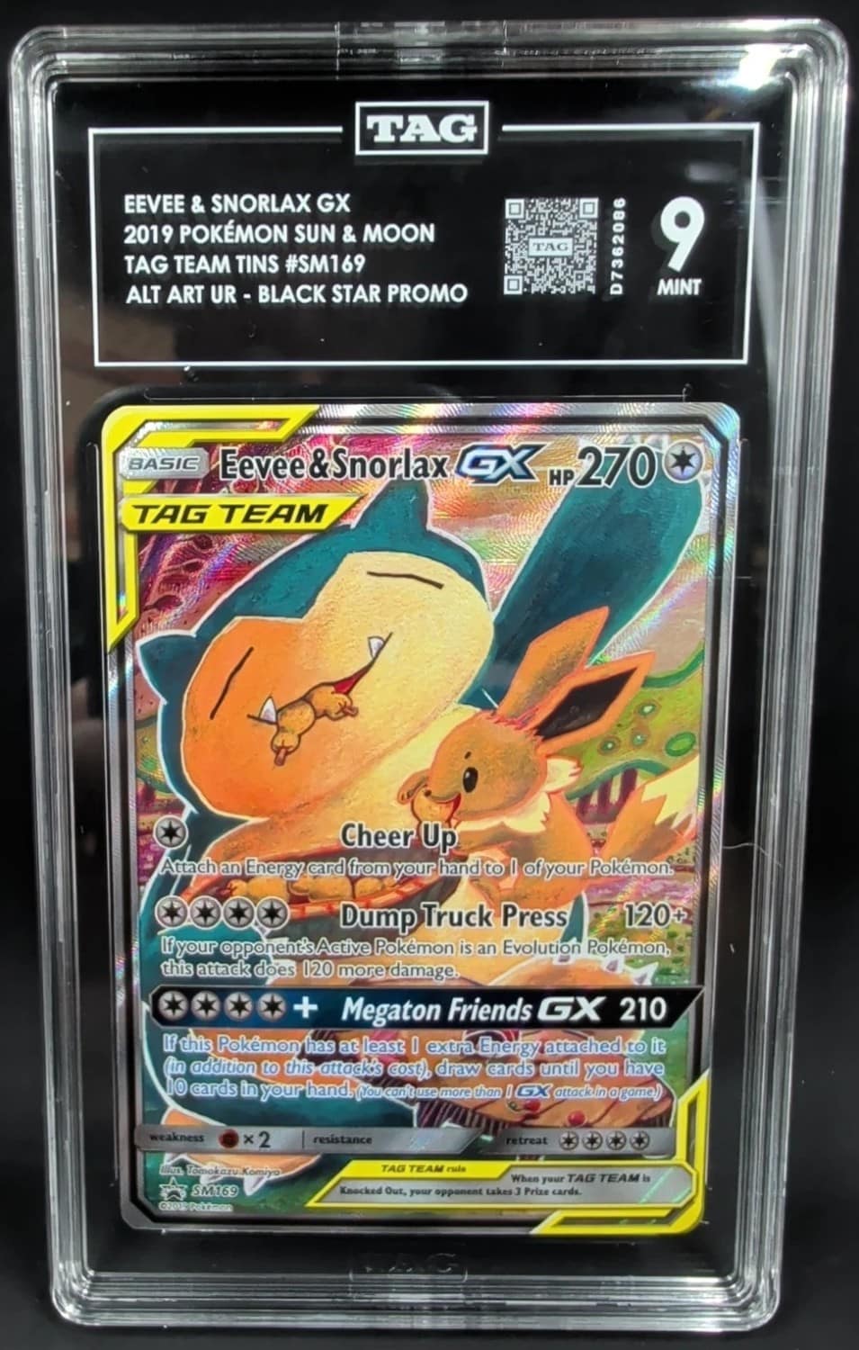 Eevee & Snorlax Gx