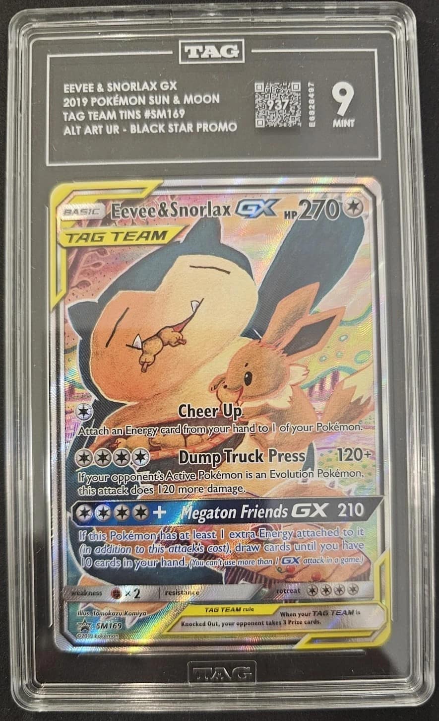 Eevee & Snorlax Gx