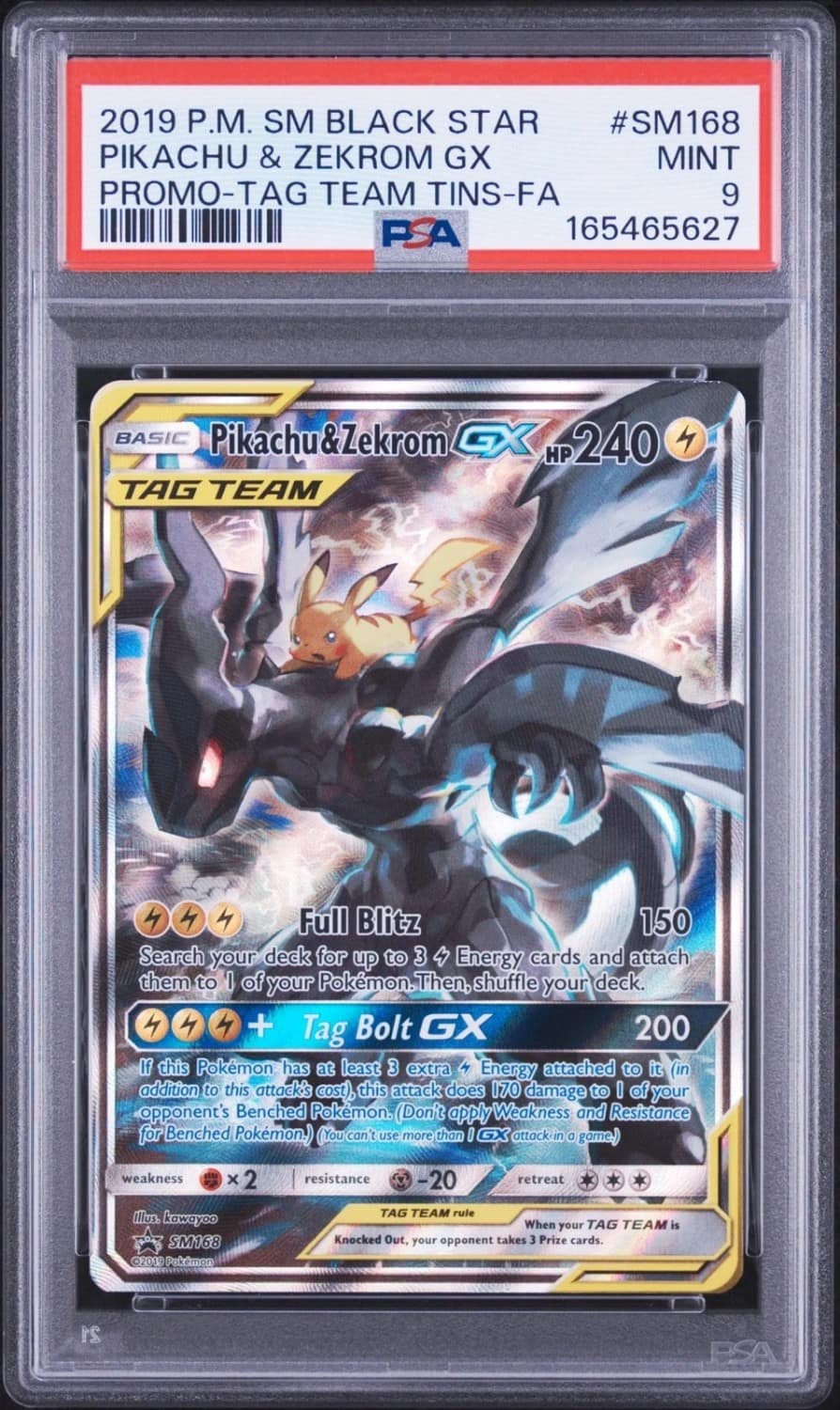 Pikachu & Zekrom Gx