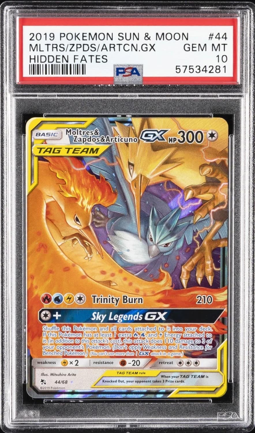 Moltres & Zapdos & Articuno Gx