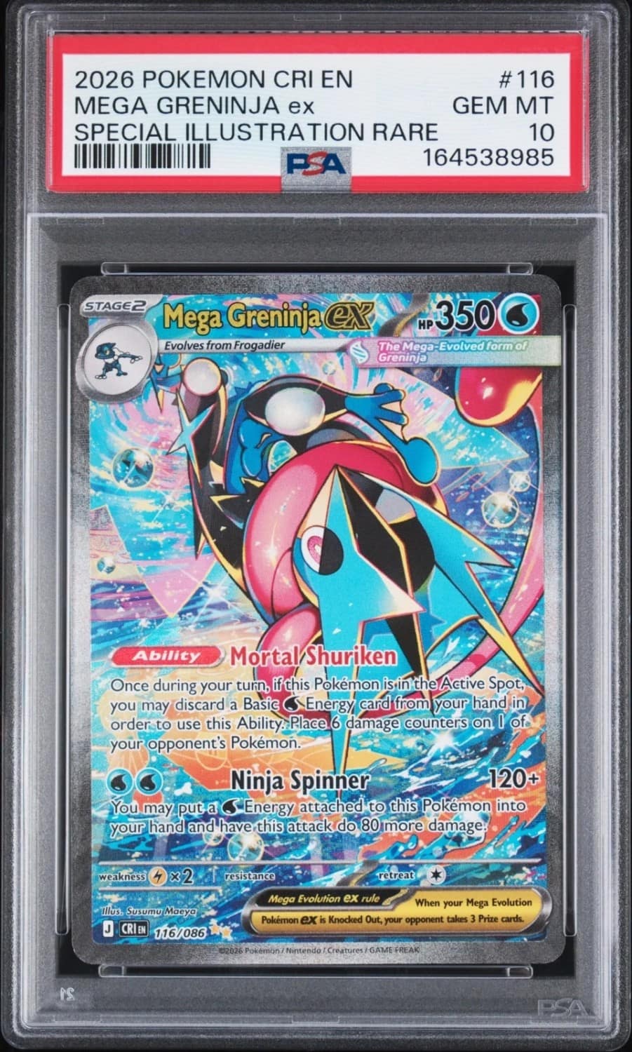 Mega Greninja Ex