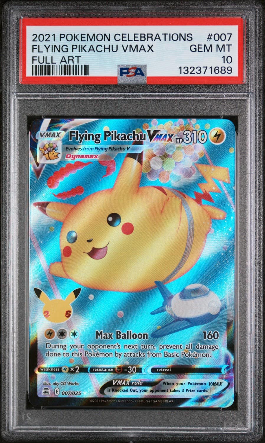 Flying Pikachu Vmax