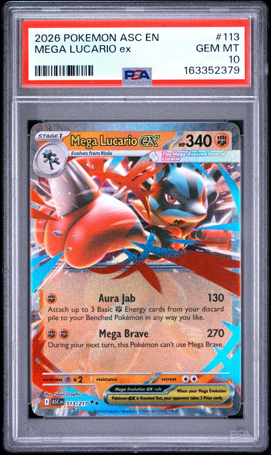Mega Lucario Ex