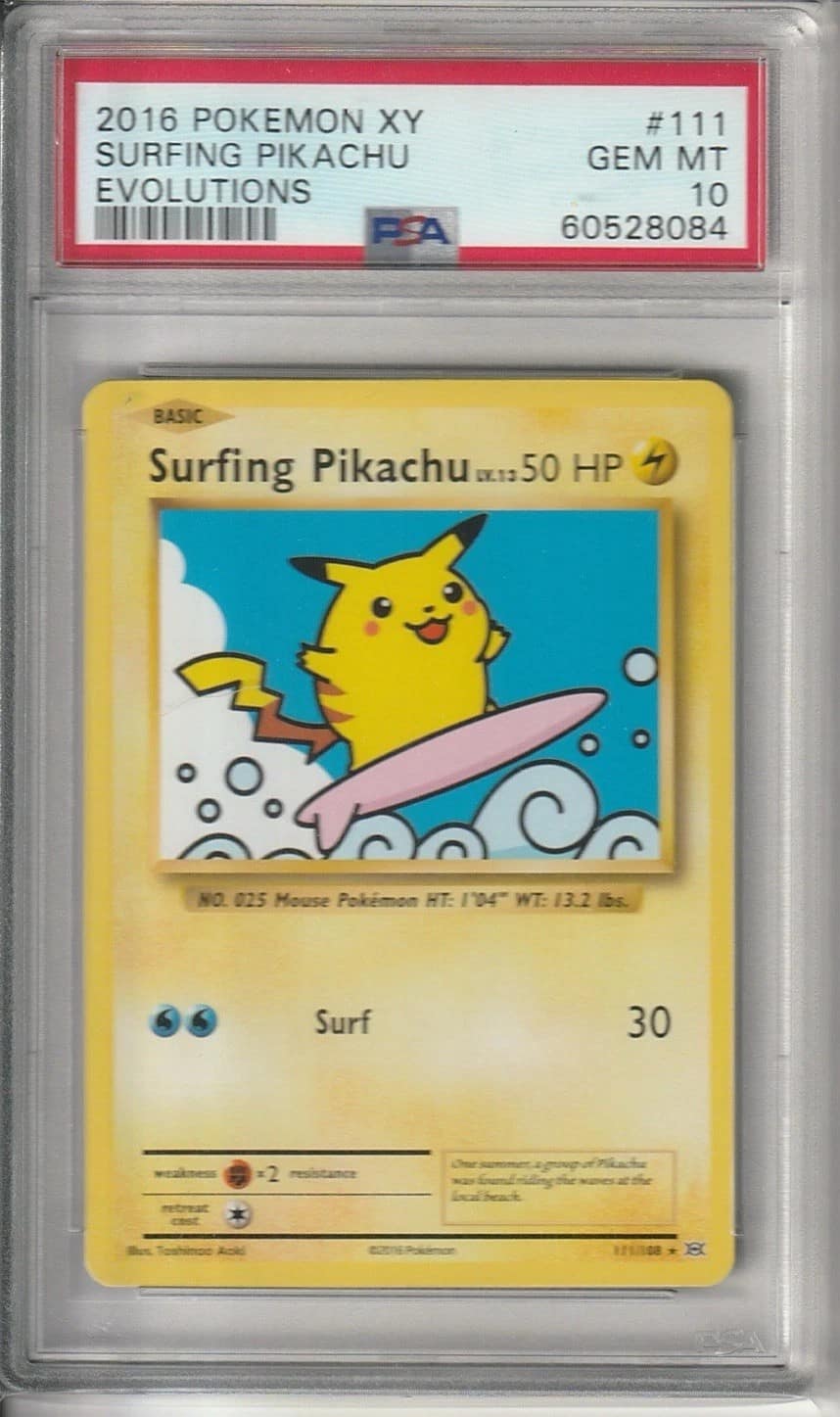 Surfing Pikachu