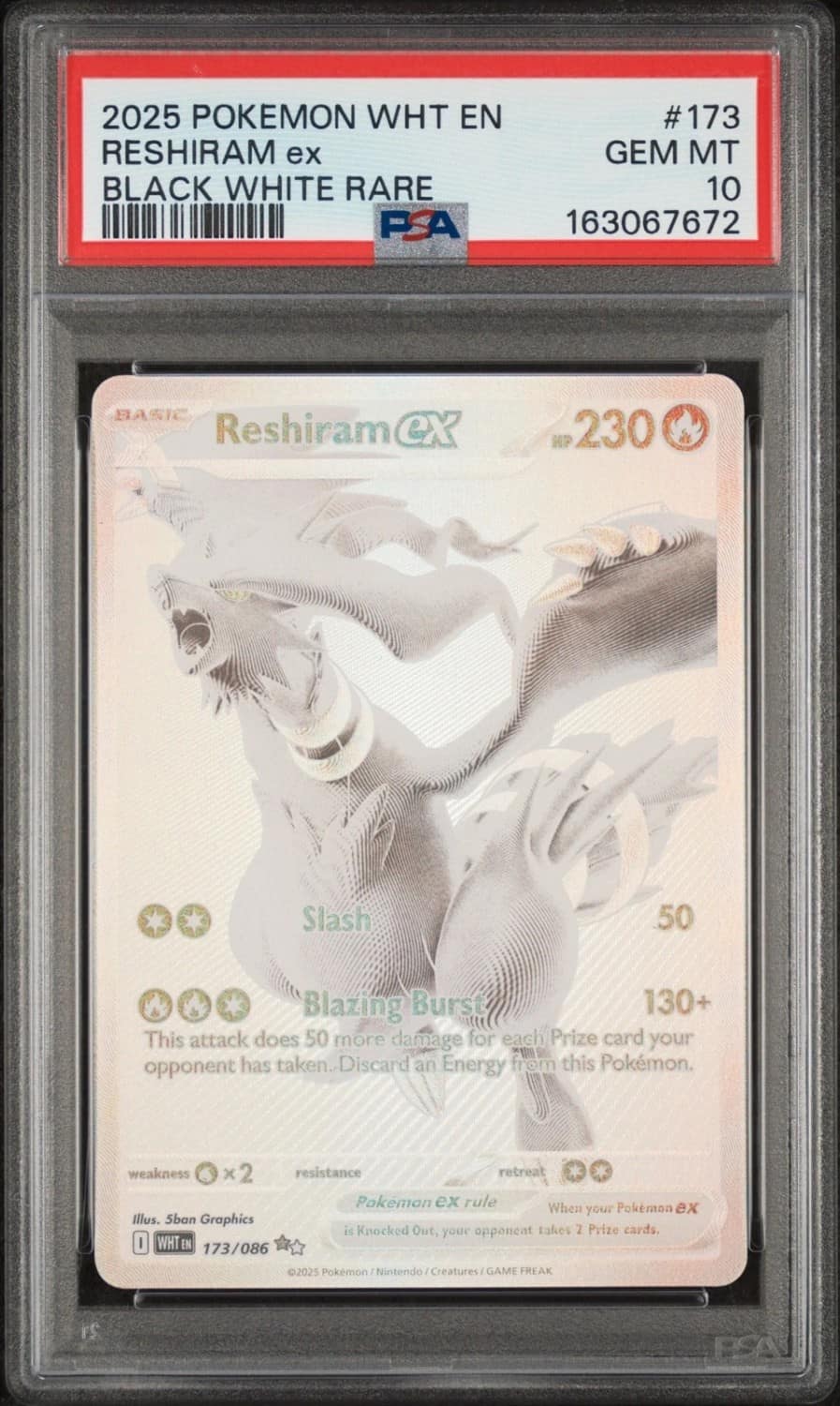 Reshiram Ex