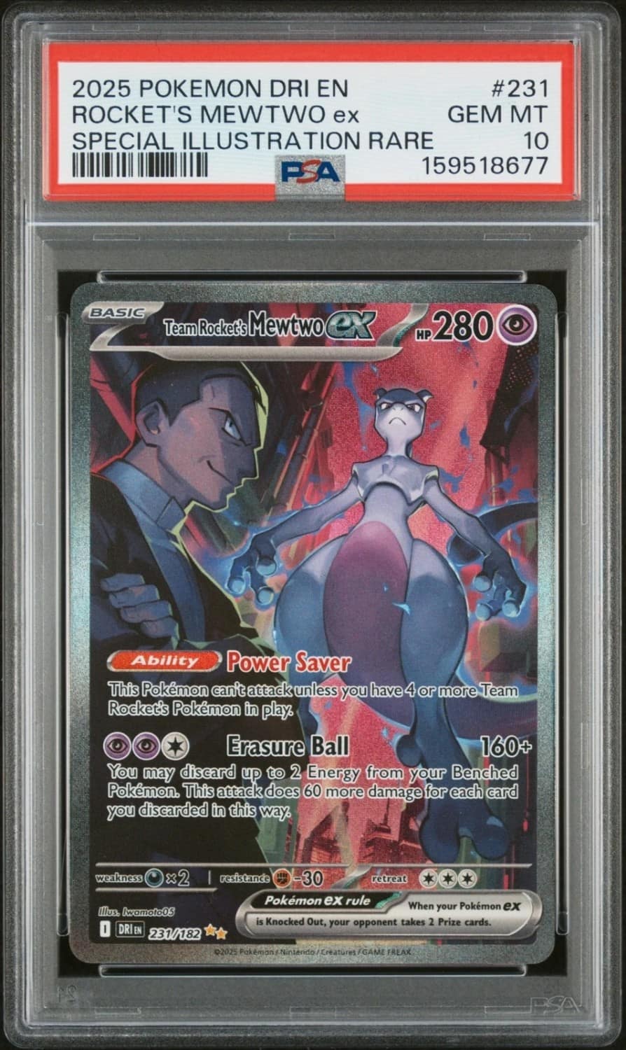 Rocket'S Mewtwo Ex
