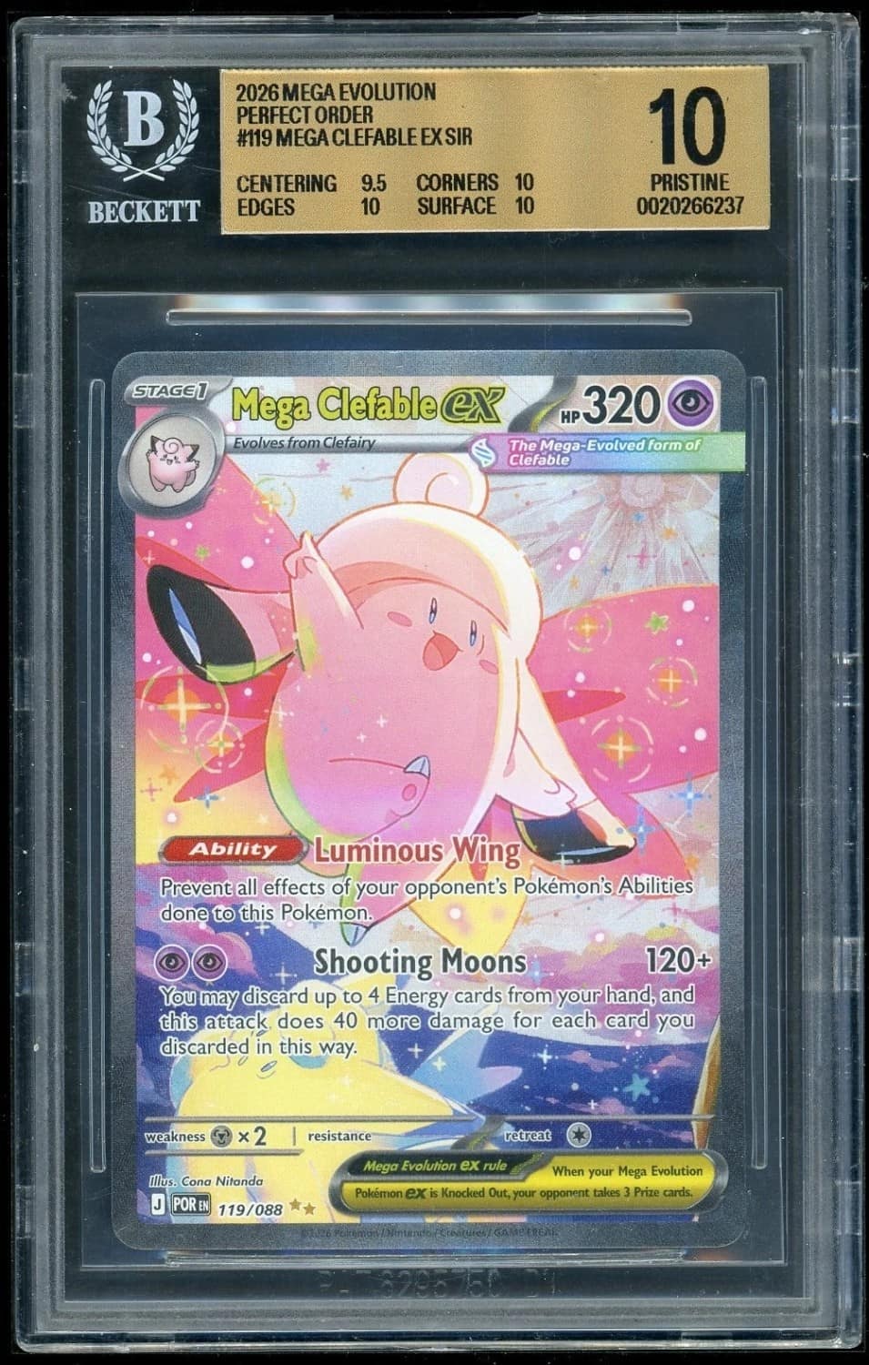 Mega Clefable Ex