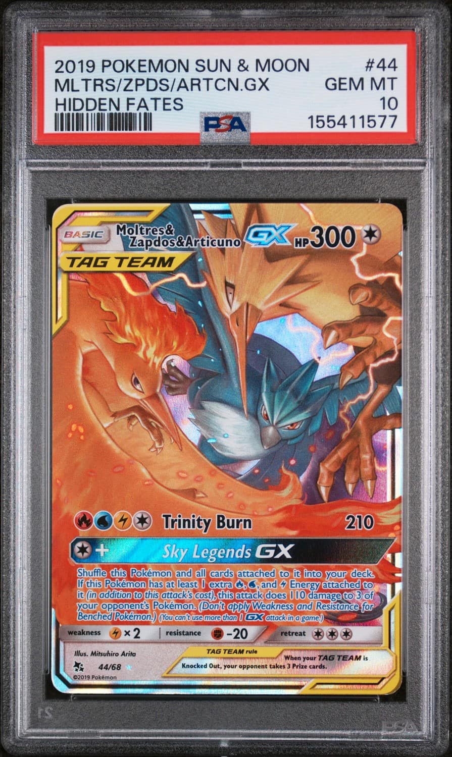 Moltres & Zapdos & Articuno Gx