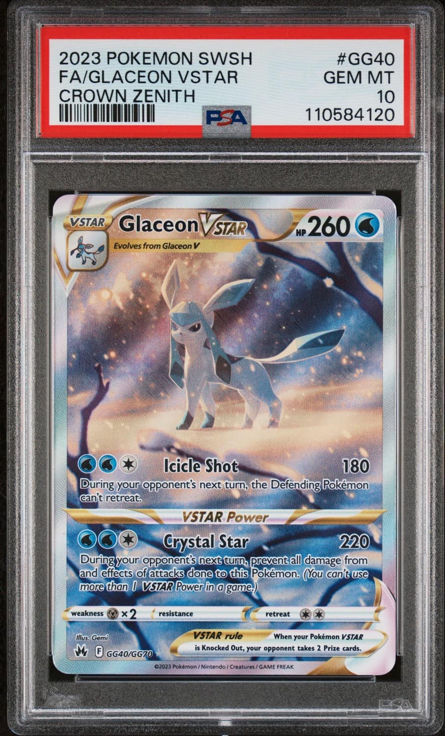 Glaceon Vstar