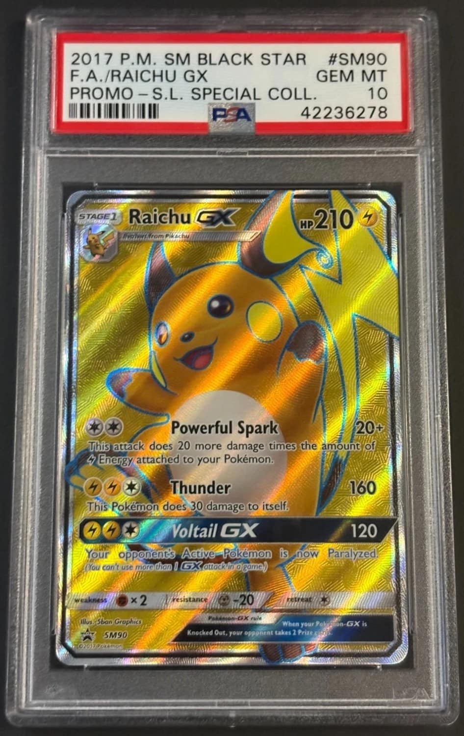 Raichu Gx