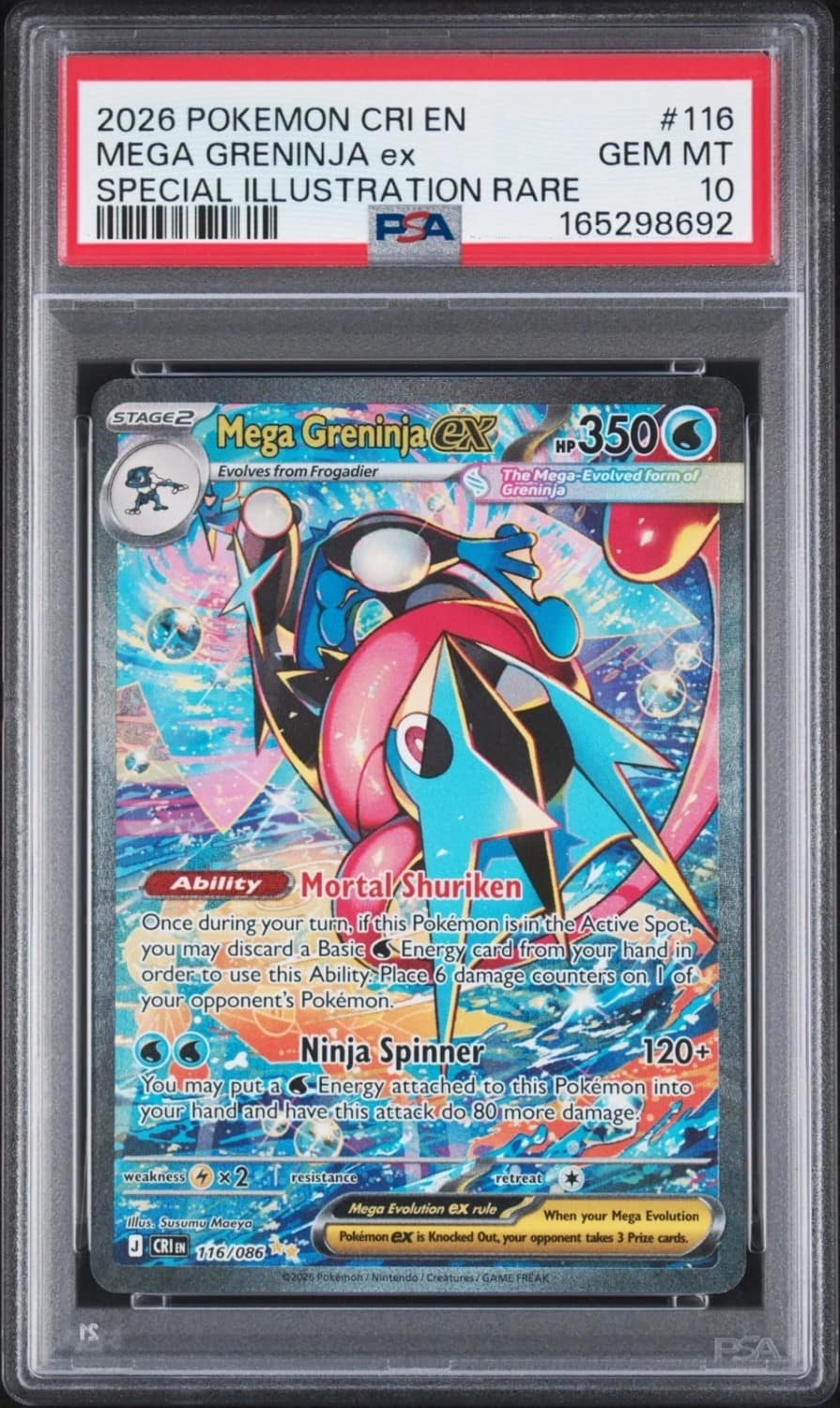 Mega Greninja Ex
