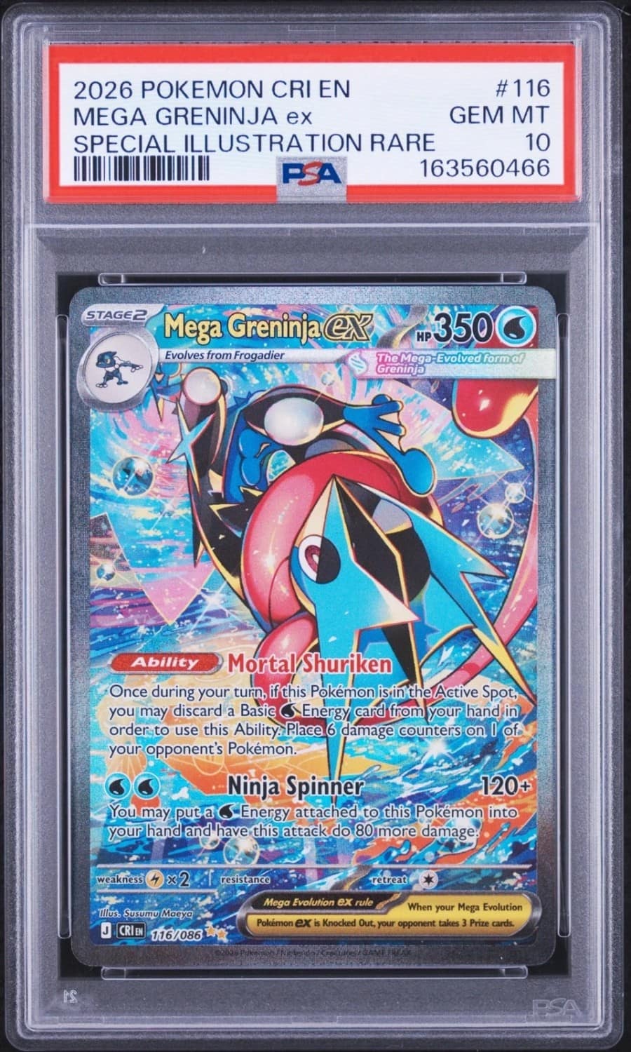 Mega Greninja Ex