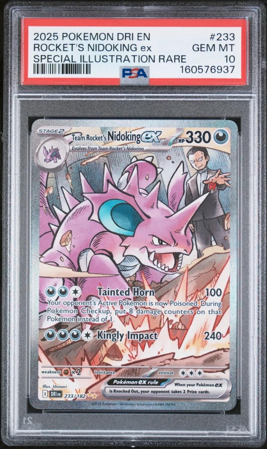 Rocket'S Nidoking Ex