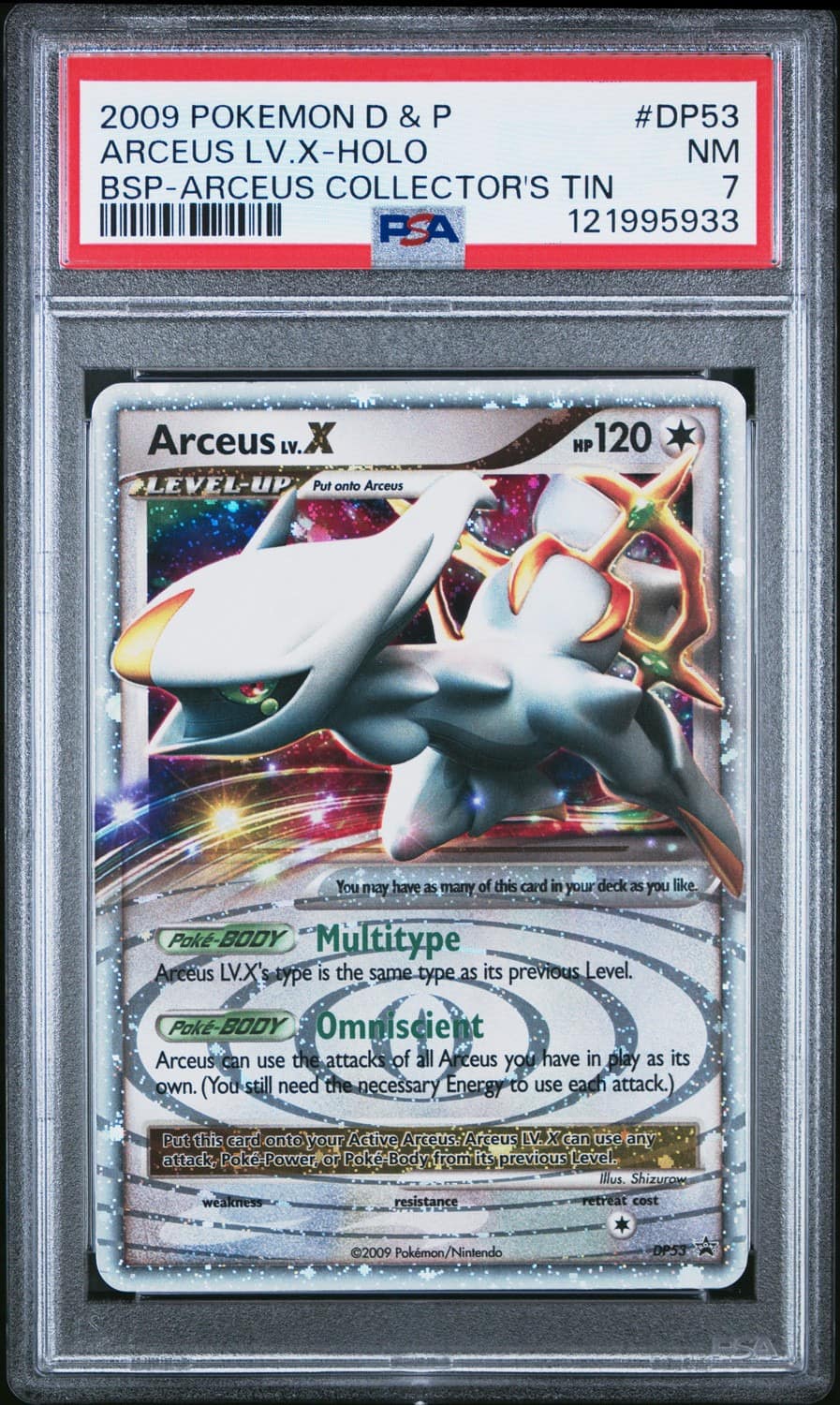 Arceus Collector'S Tin