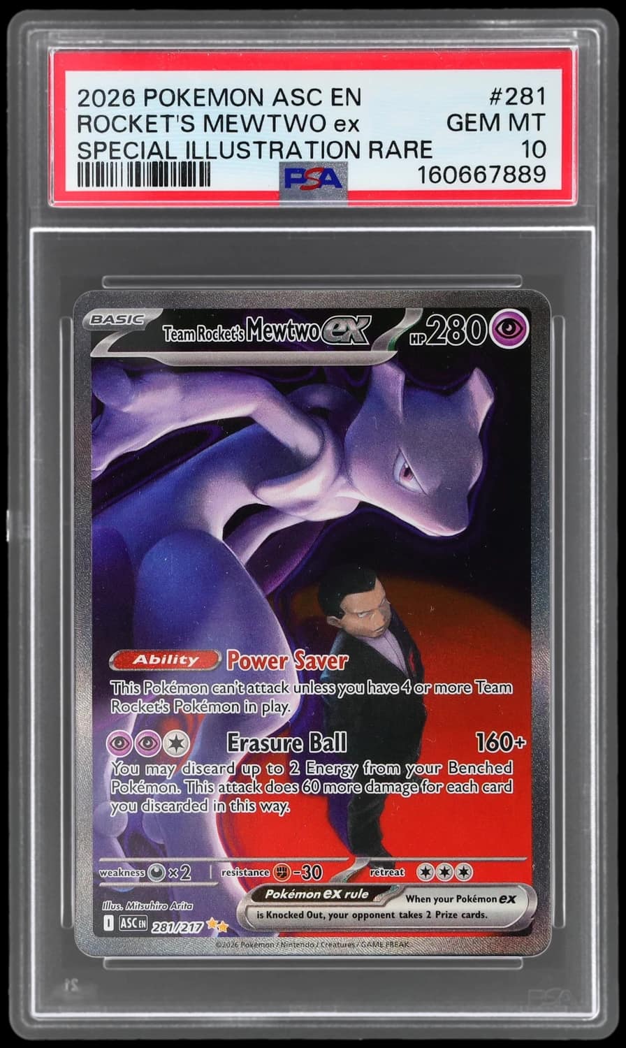 Rocket'S Mewtwo Ex