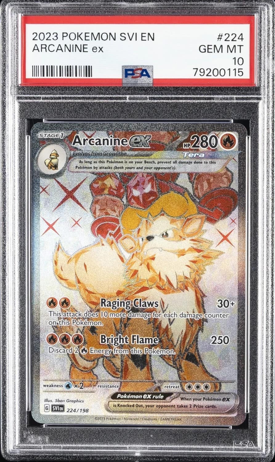 Arcanine Ex