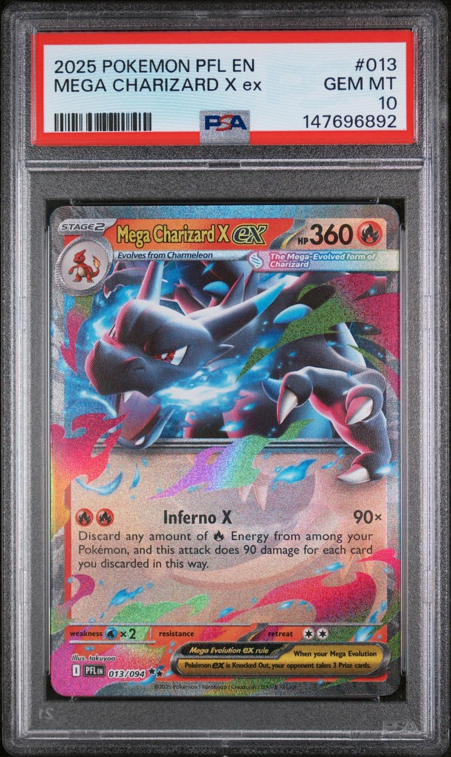 Mega Charizard X Ex
