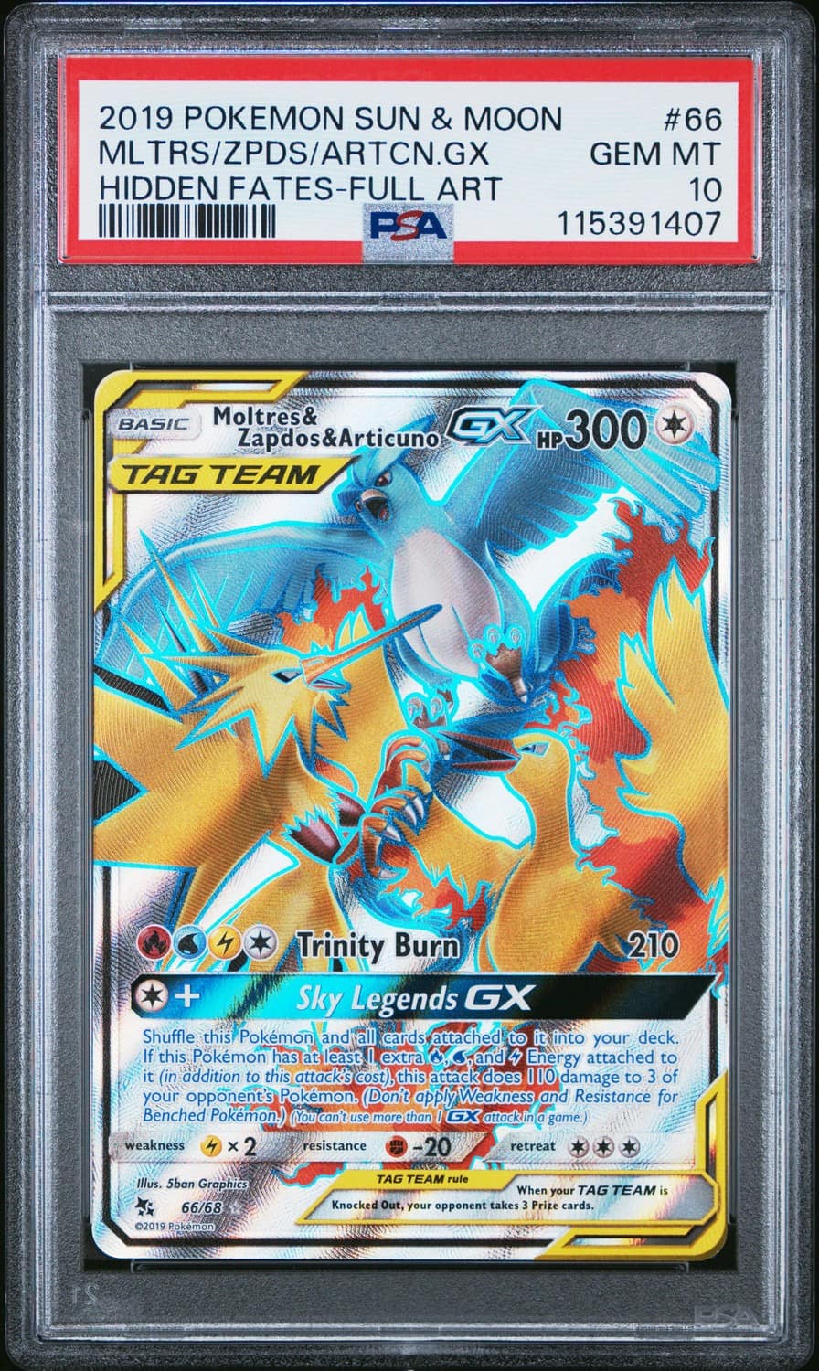 Moltres & Zapdos & Articuno Gx