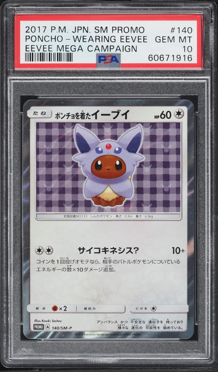 Poncho-Wearing Eevee