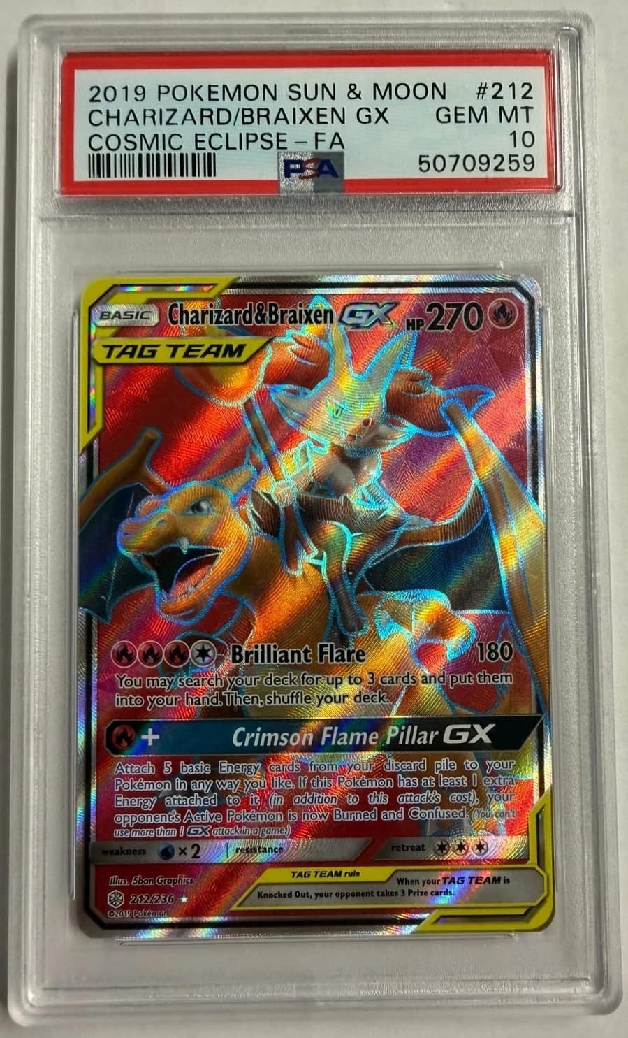 Charizard/braixen Gx