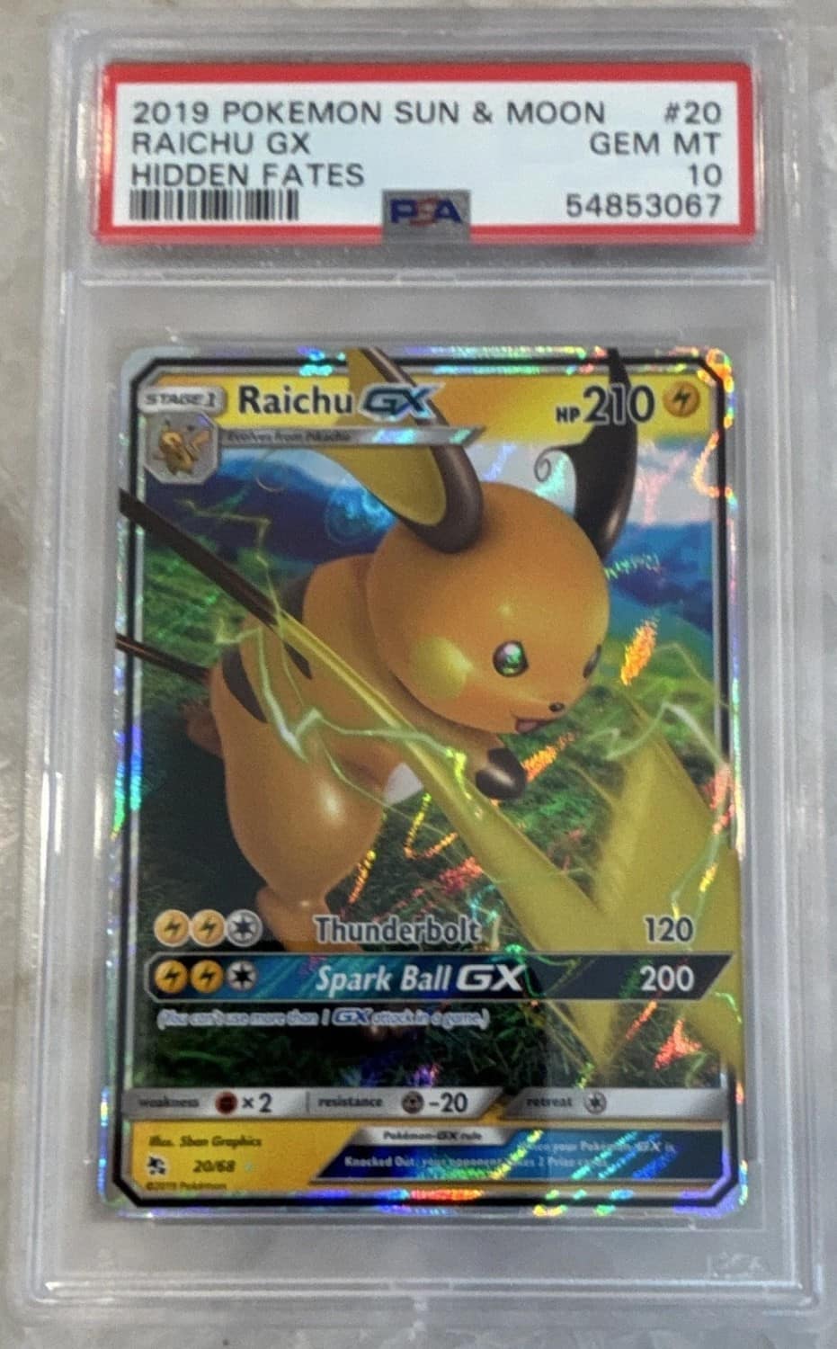 Raichu Gx