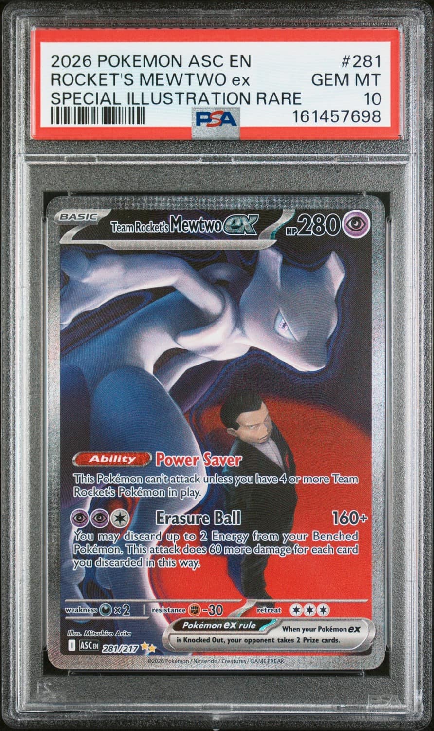 Rocket'S Mewtwo Ex