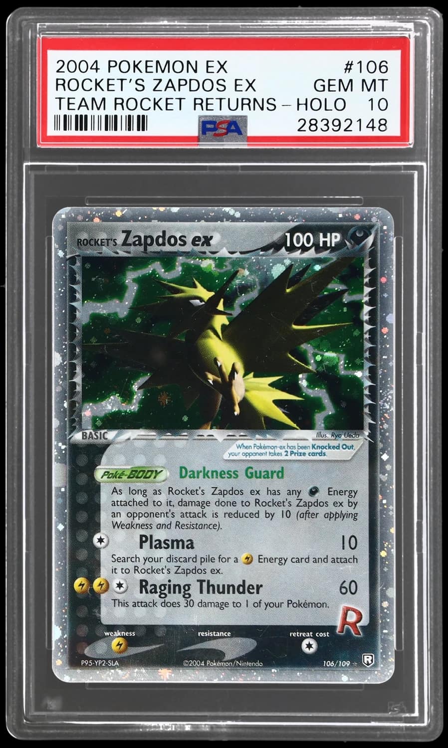 Rocket'S Zapdos Ex